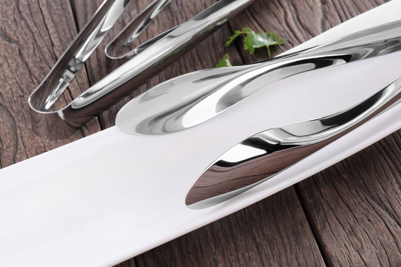 Artaste 43167 Rain 18/10 Stainless Steel Utility Tongs, Set of 3 - Image 5